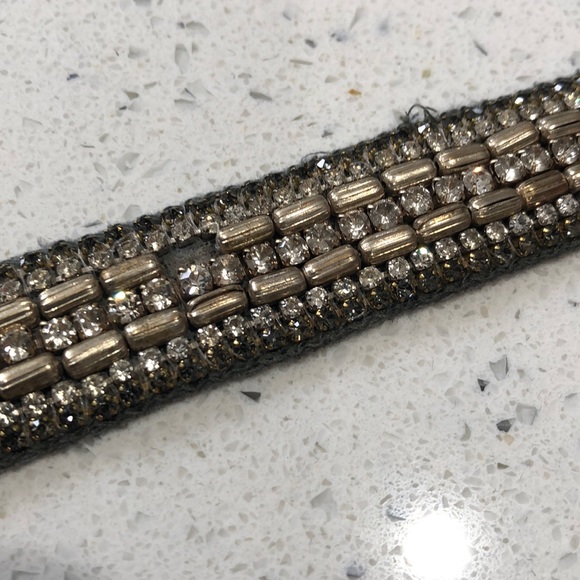 Vintage rhinestone belt/ sash - Picture 5 of 7